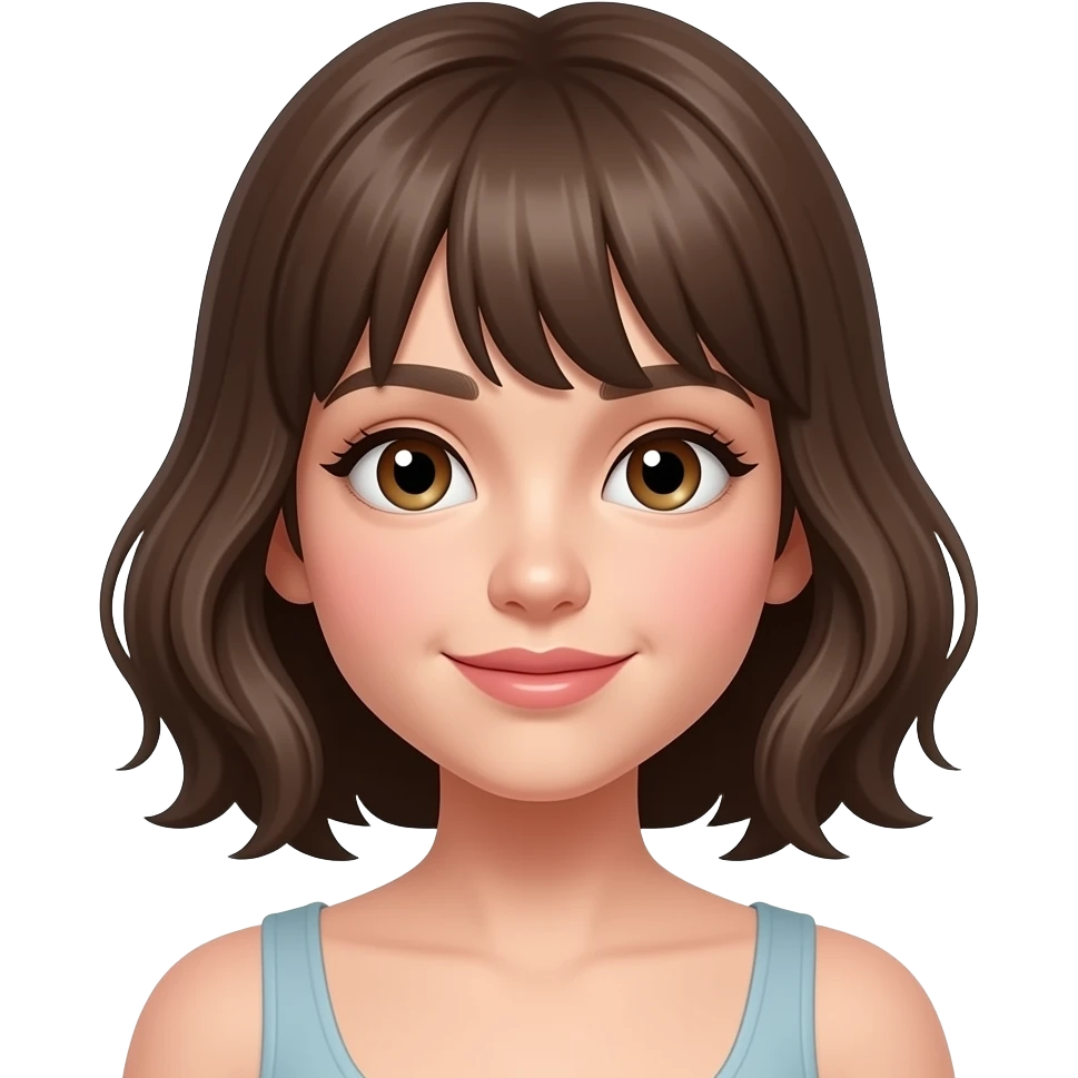Model  girl emoji