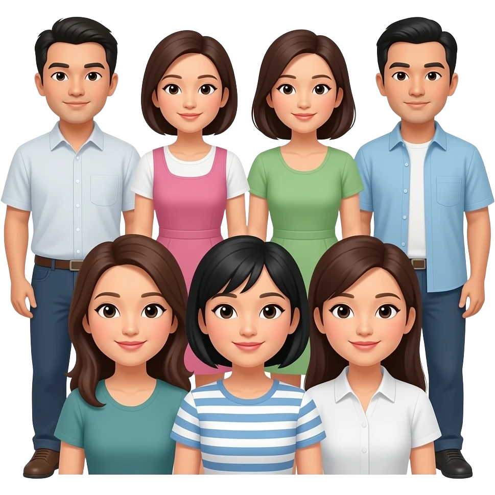 Asian people in the bathroom emoji