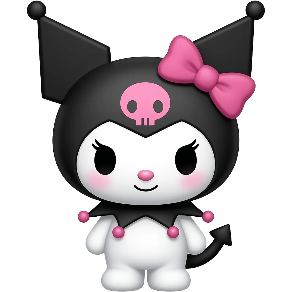 Kuromi a Gyaru emoji