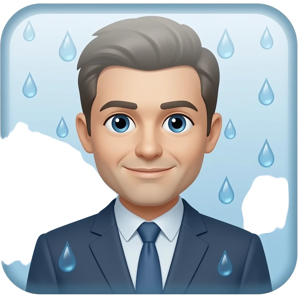 비와 관련된 emoji