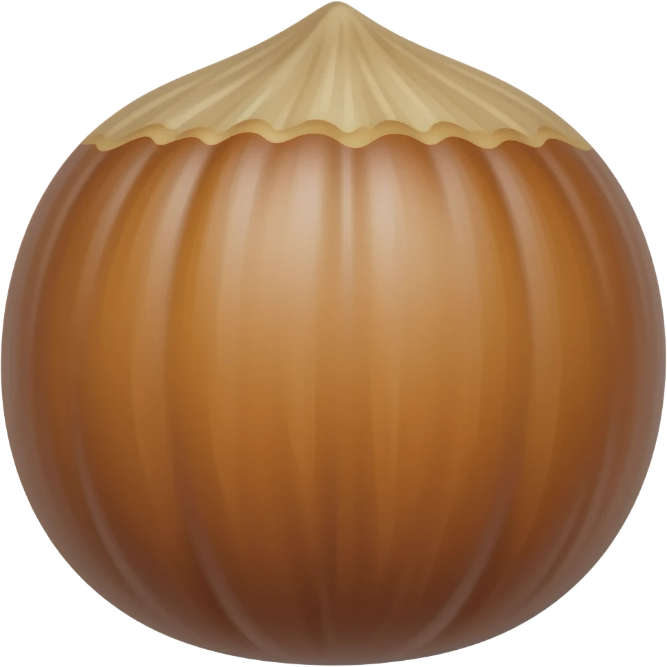 Hazelnut emoji