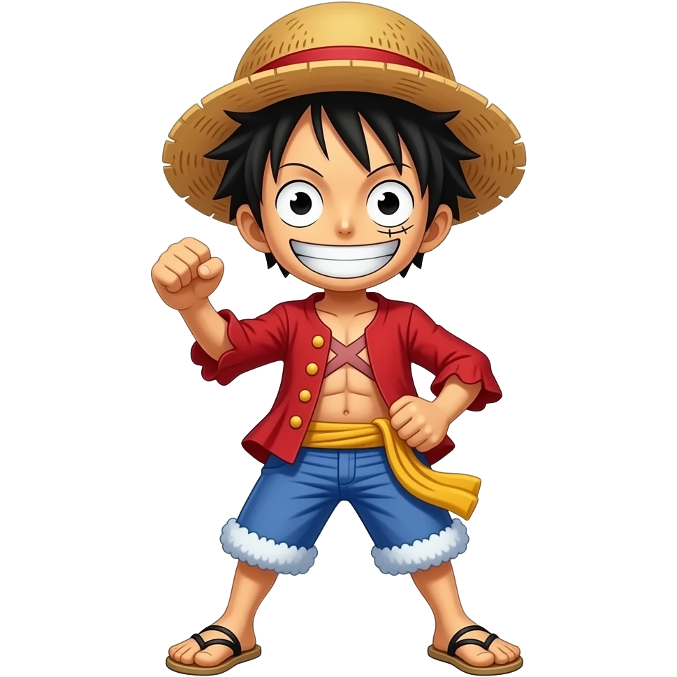 Luffy emoji