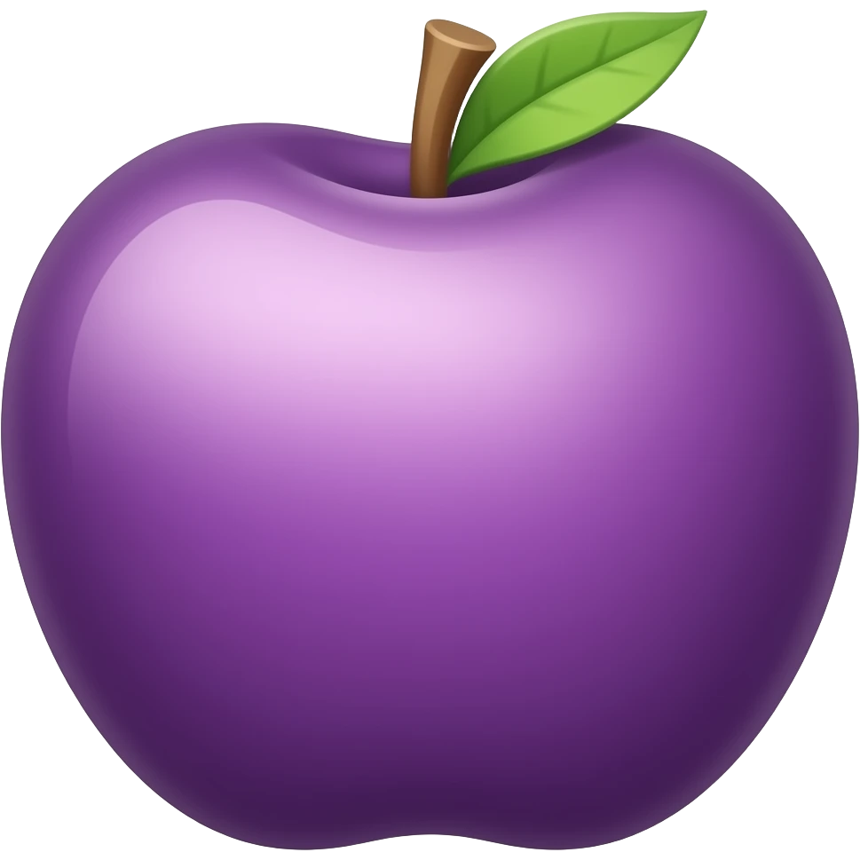 purple a emoji