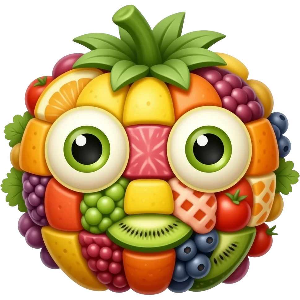 Weird looking food emoji