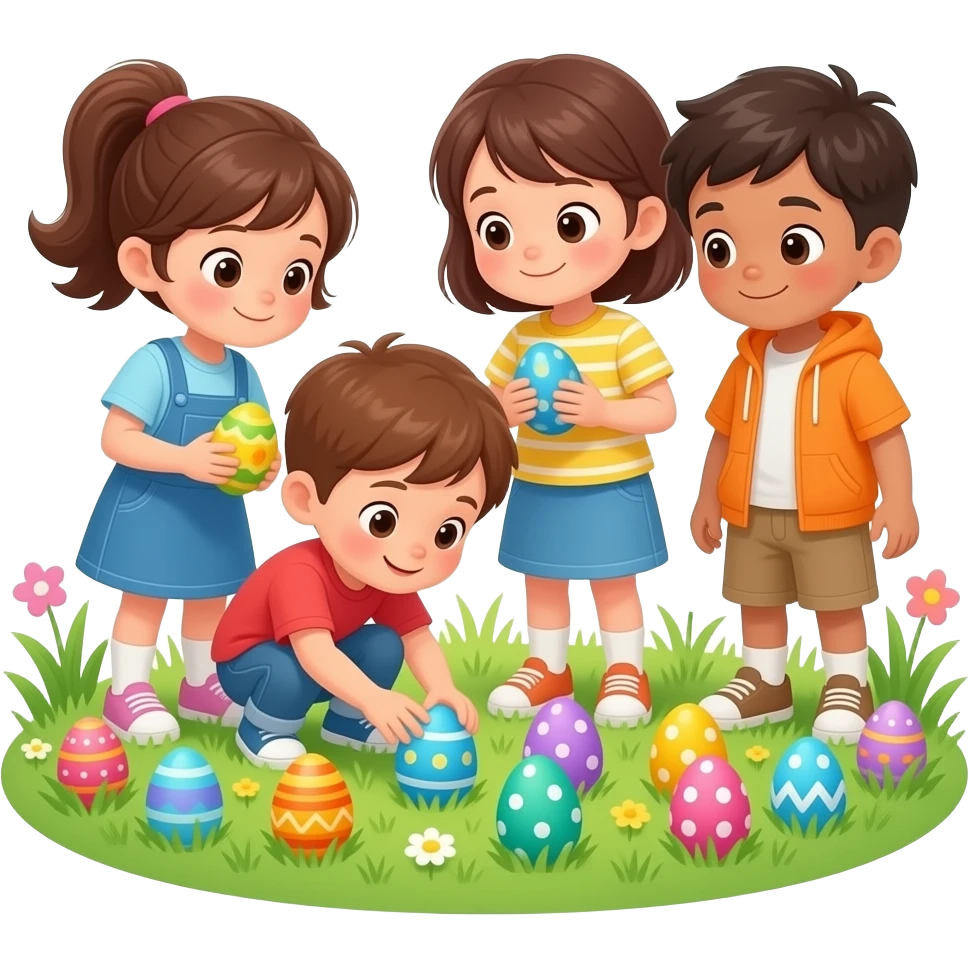 Happy easter emoji