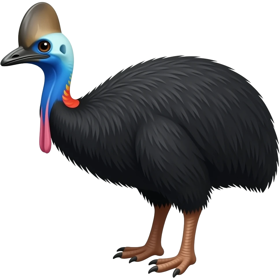 cassowary emoji