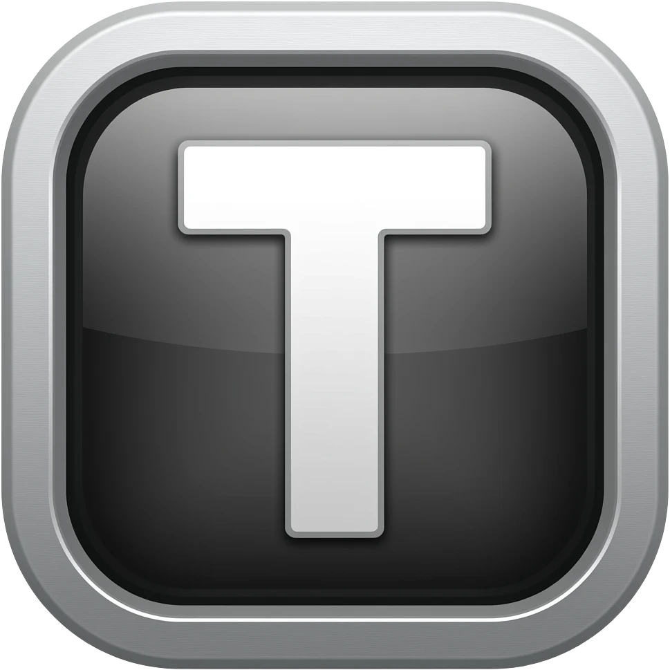 Nur aus dem T von teletech  in schwarz weiß emoji