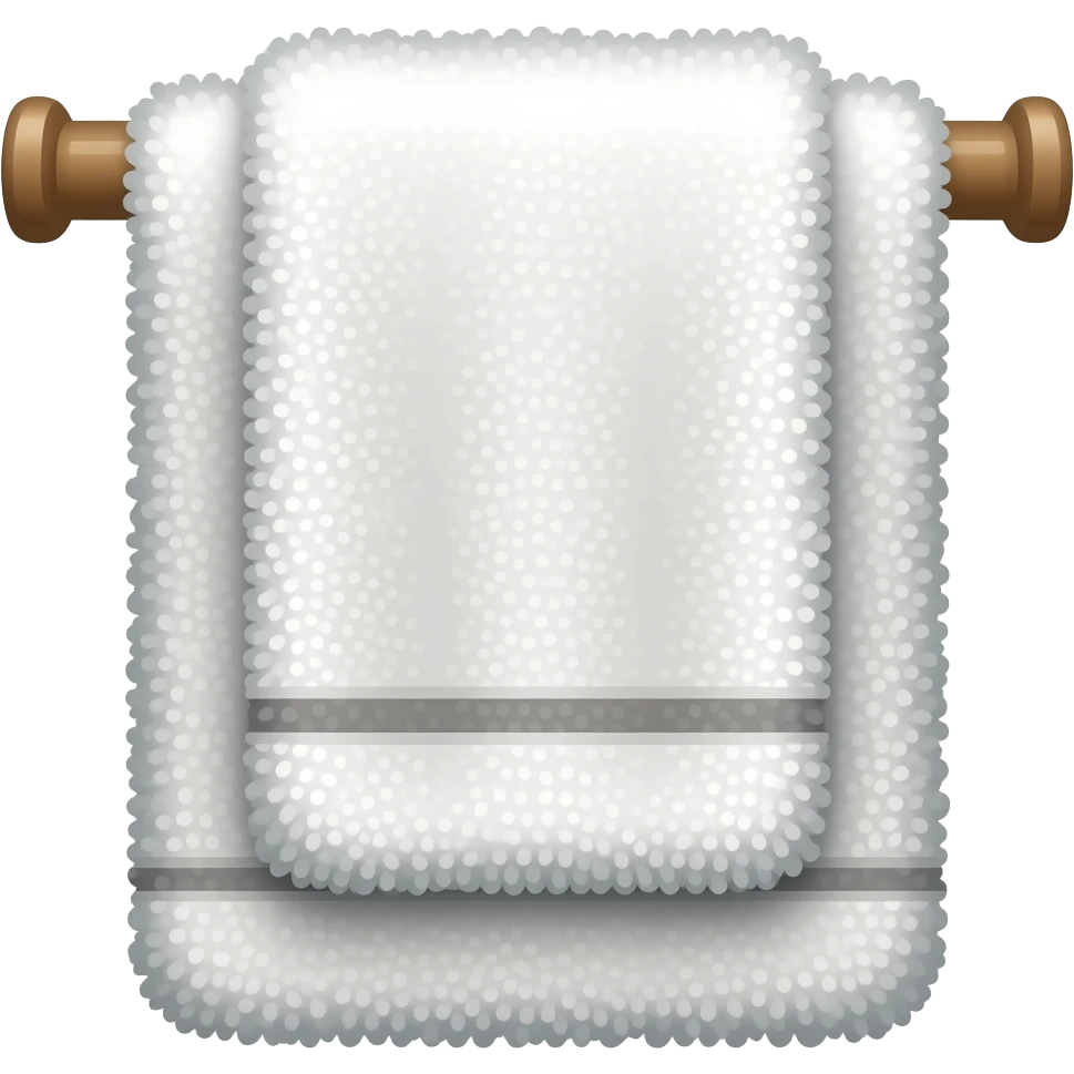 Bath towels emoji