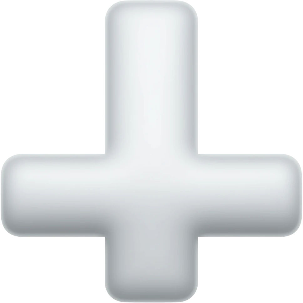 Upside down cross emoji