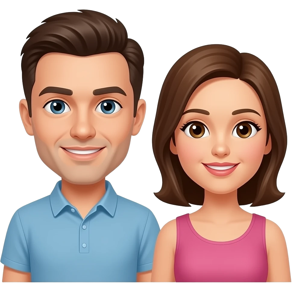 2 men and one woman emoji