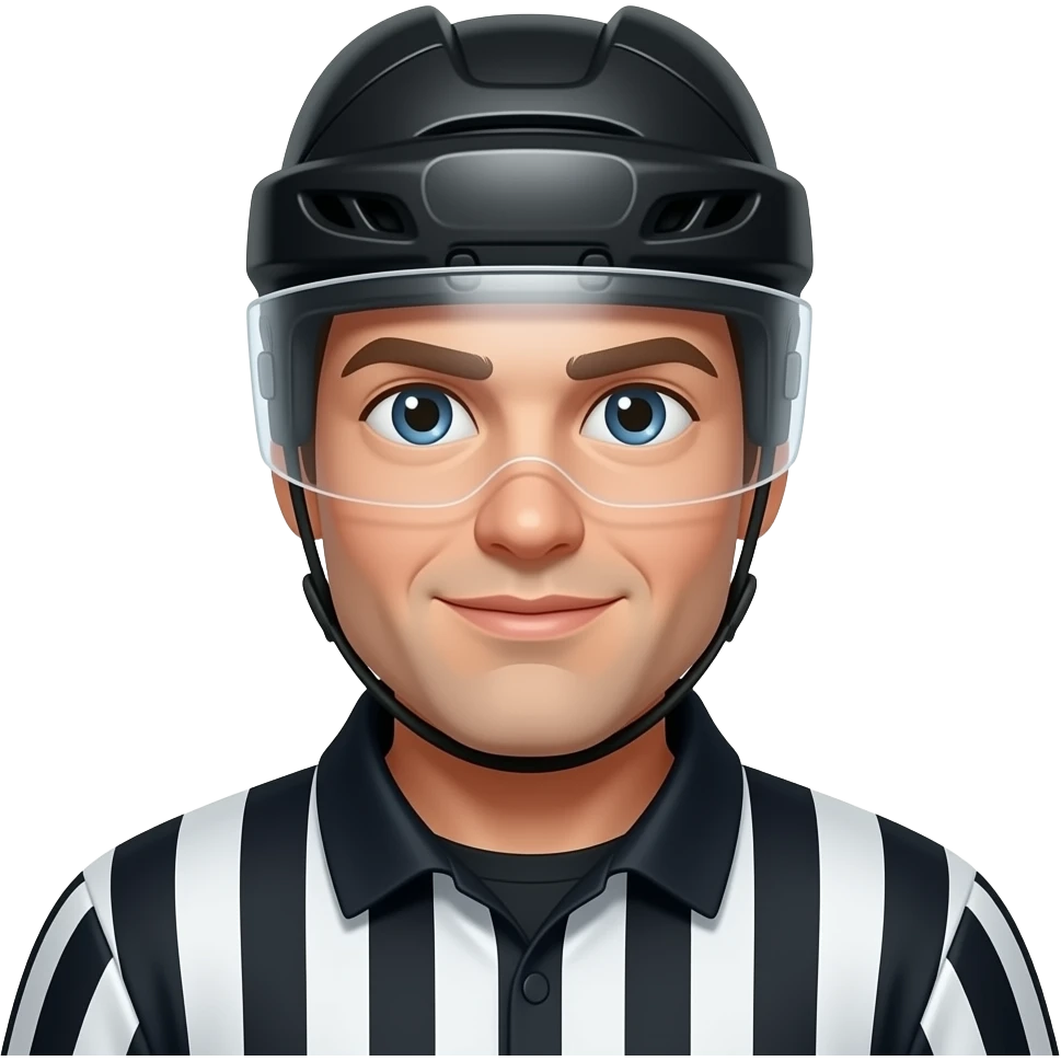 Hockey ref emoji