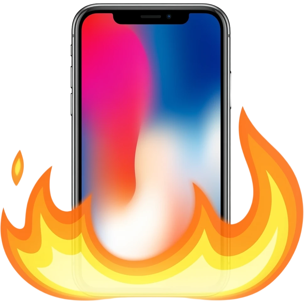 Fogo iphone emoji