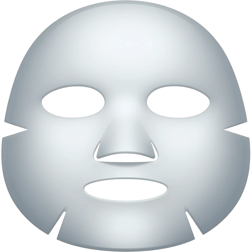 sheet mask emoji