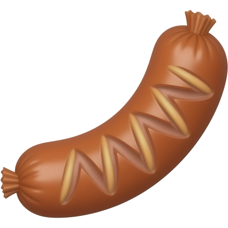 sausage emoji