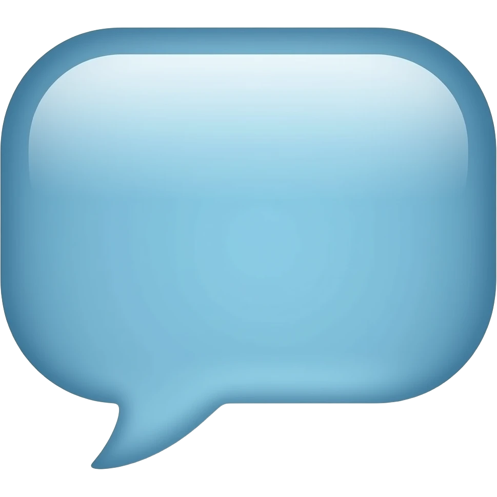 iphone text bubble emoji