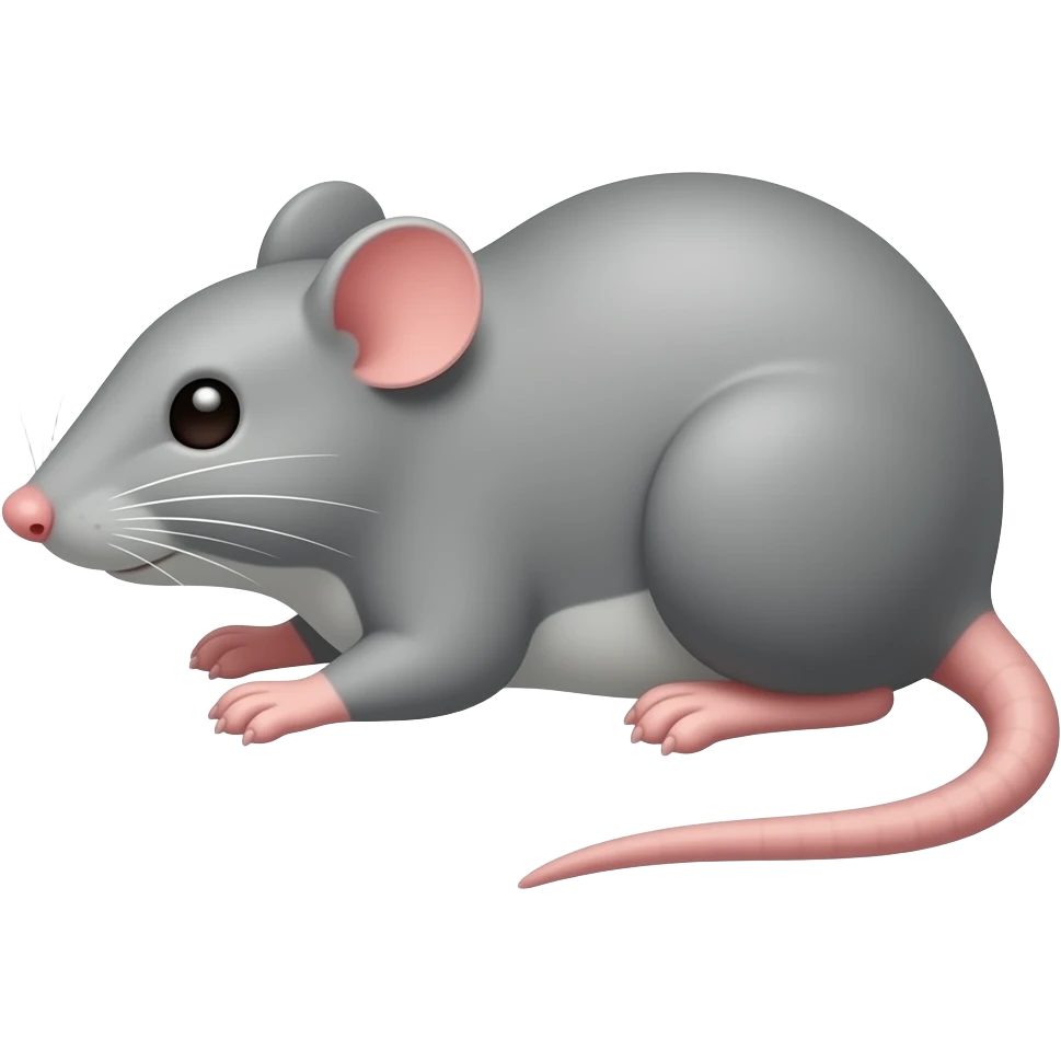 A strong mouse emoji