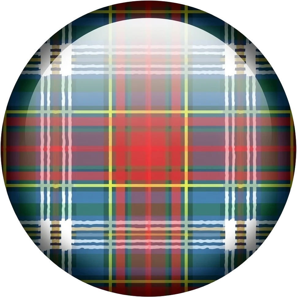 Plaid button emoji