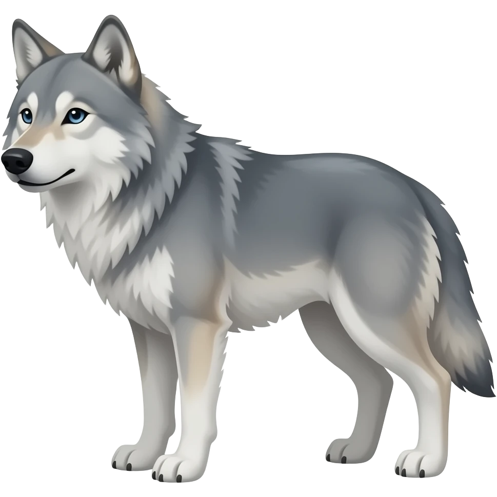 Wolf emoji
