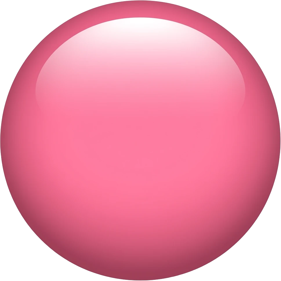 pink circle emoji