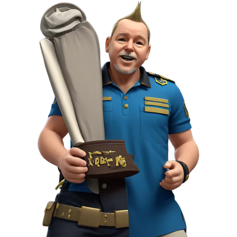 mohawk boy in uniform emoji