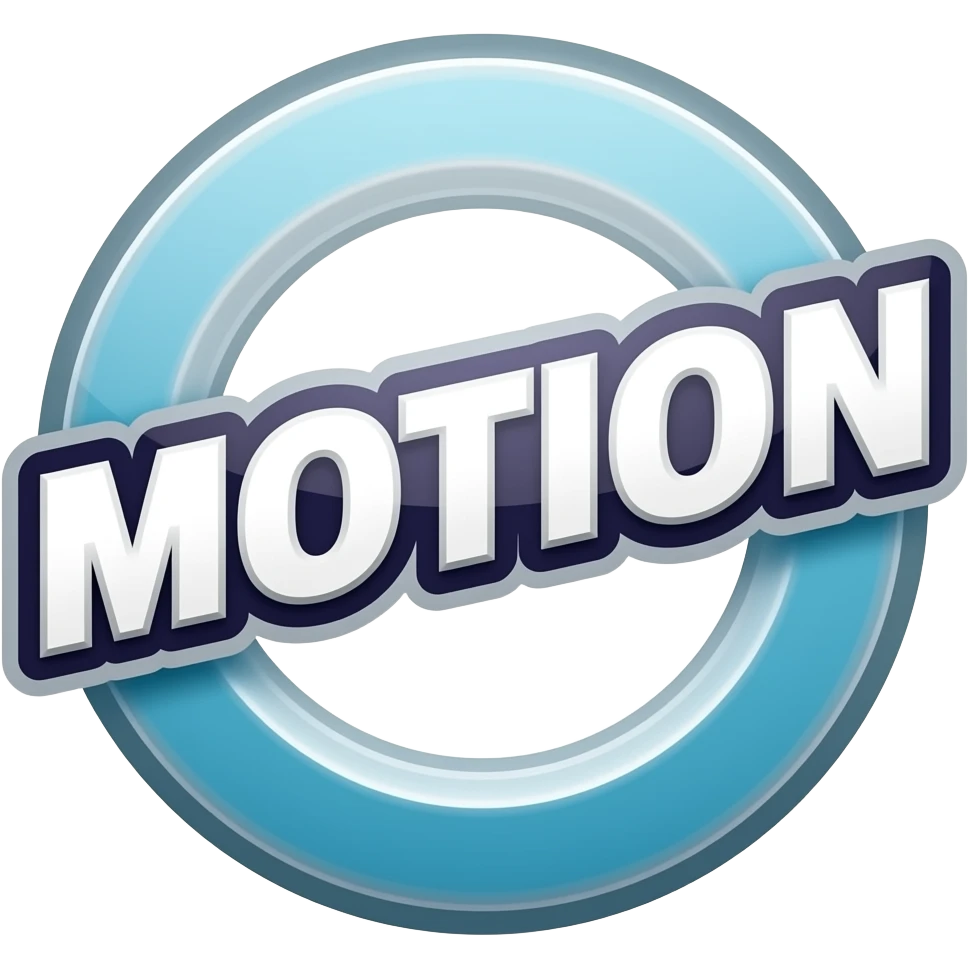 BIG MOTION the words emoji
