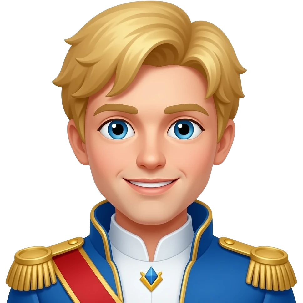 blonde prince charming emoji