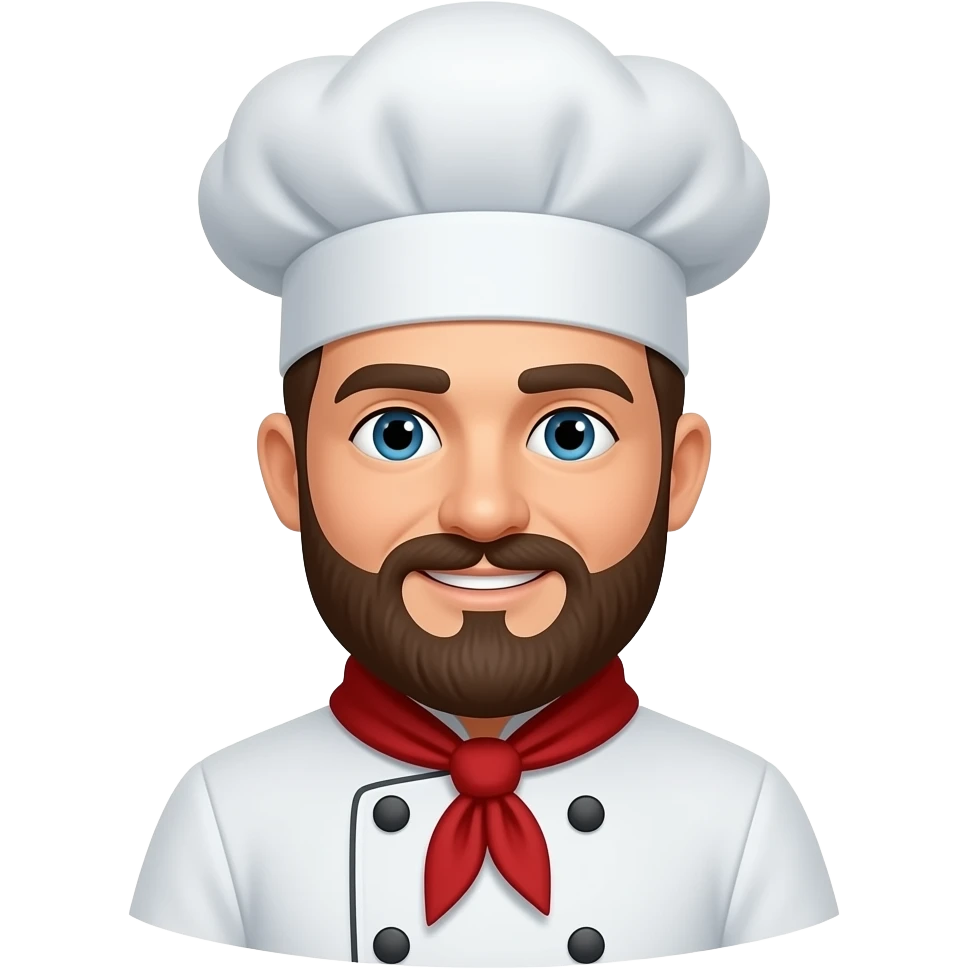 Bearded Chef emoji