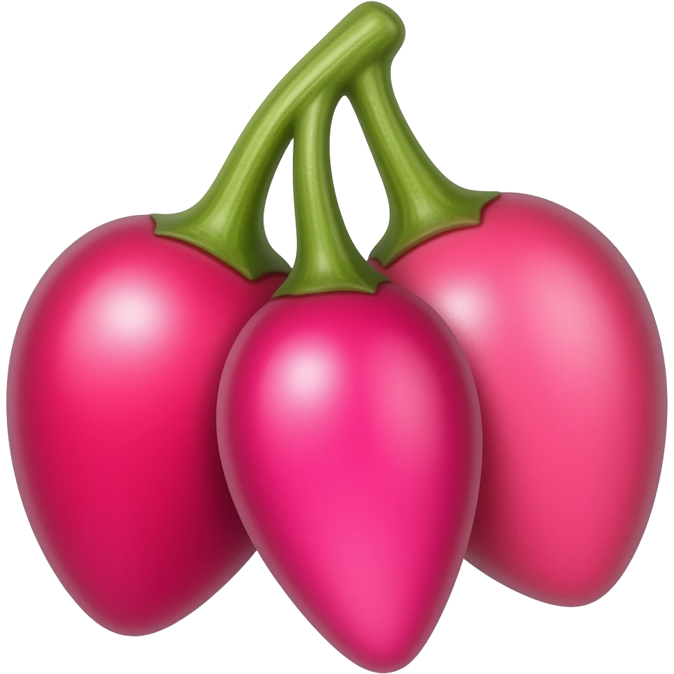 pink pepper emoji