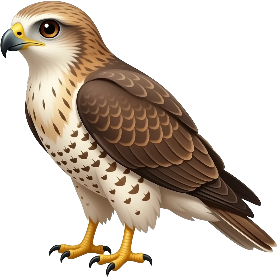A female shehawk emoji