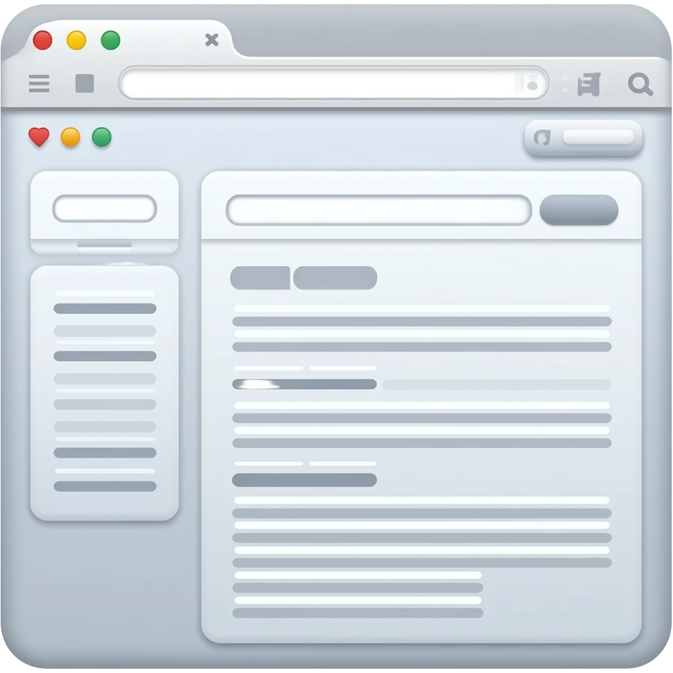 simple web page emoji