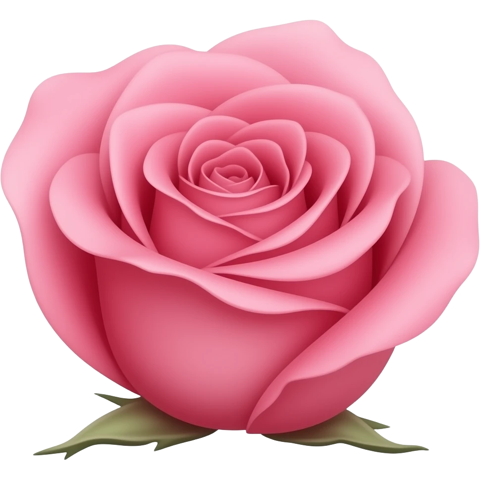 Rose pink emoji