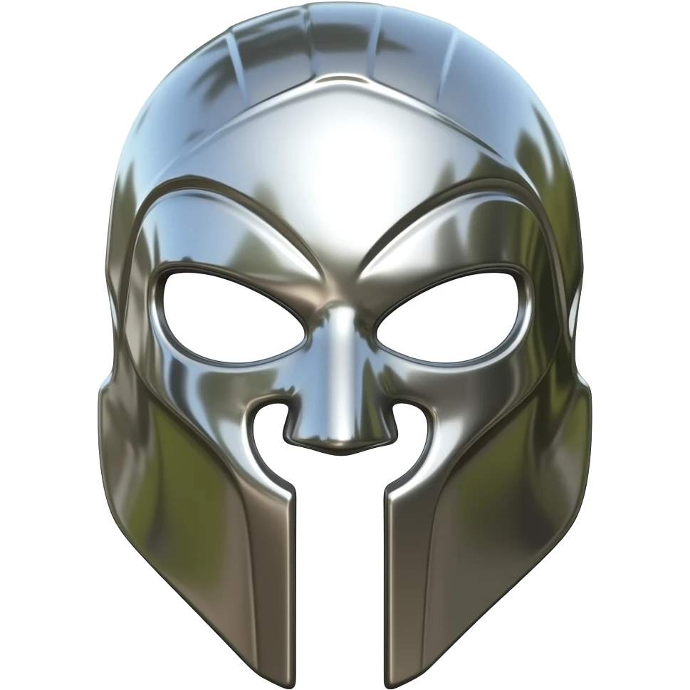 MF Doom gladiator mask make it more gloss like emoji