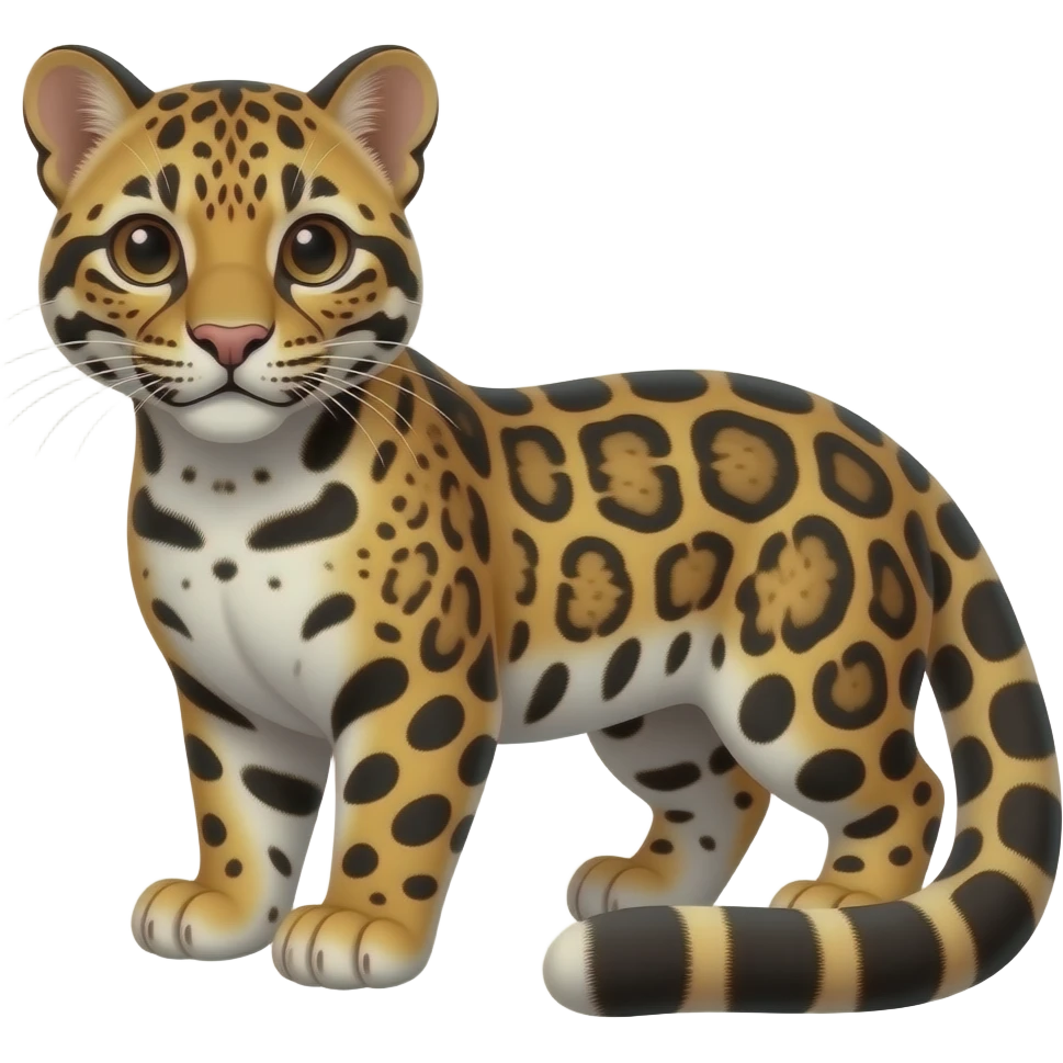 clouded leapord emoji