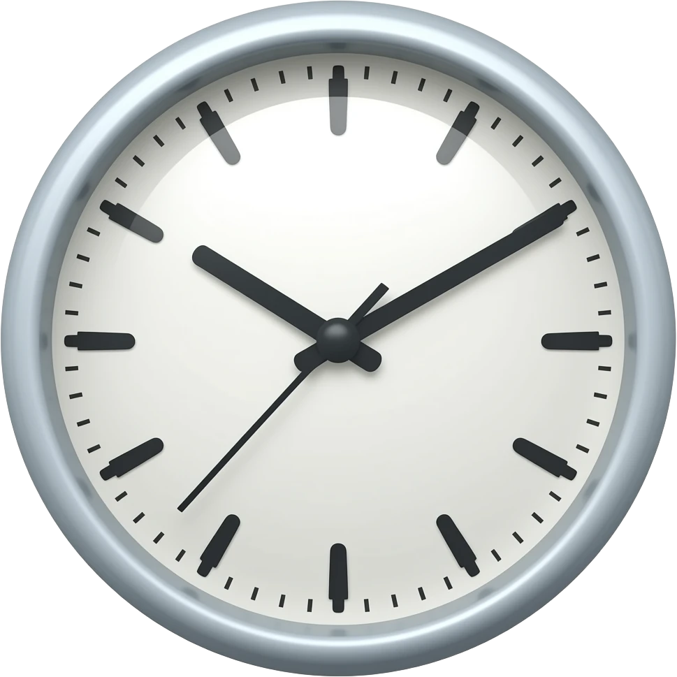 reloj emoji