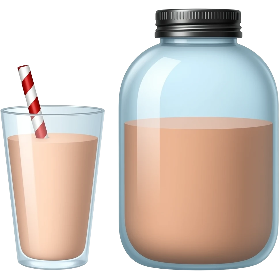 protein shake emoji