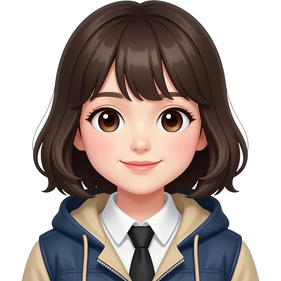 japan Kawai fashion woman emoji