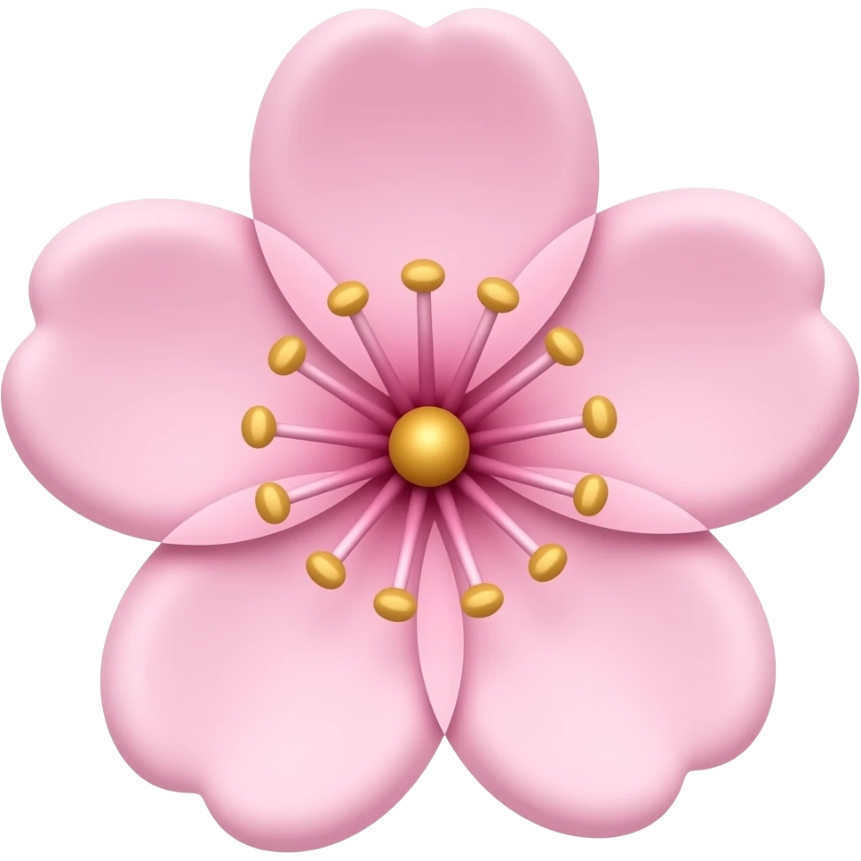 blossom emoji