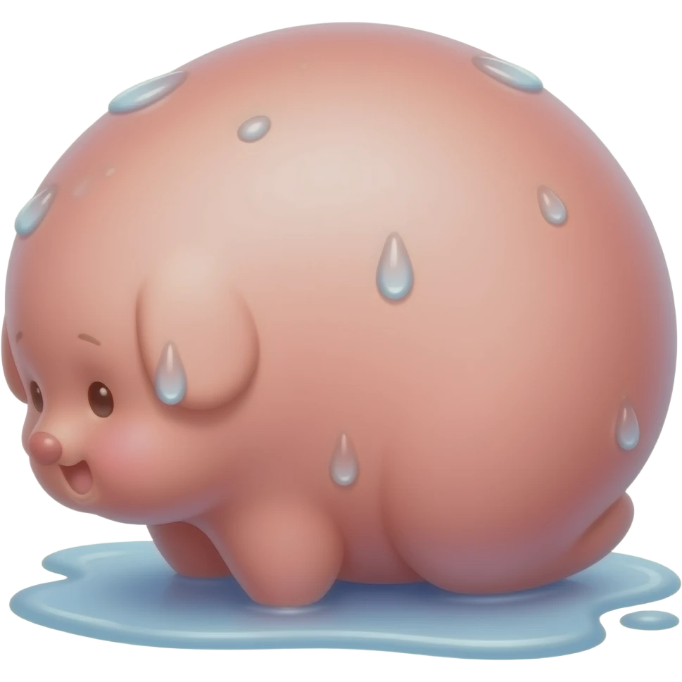 Wet pussy emoji