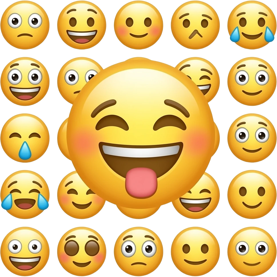 Make it as text imojis emoji