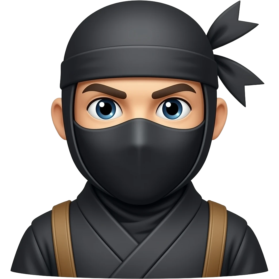Ninja java no mask emoji