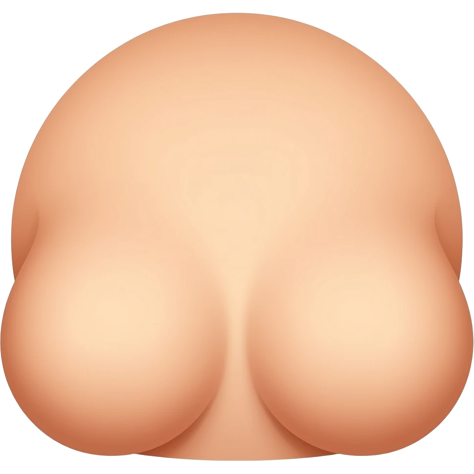 One singular boob emoji