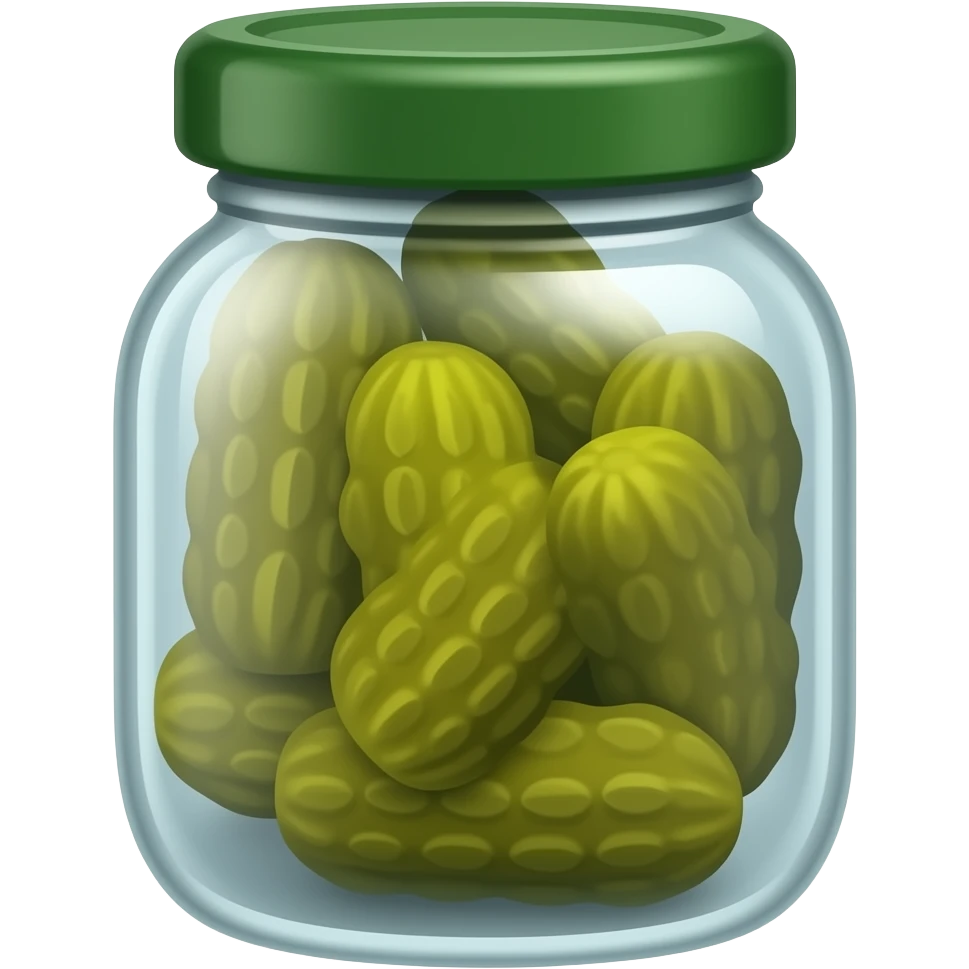 Pickle jar emoji
