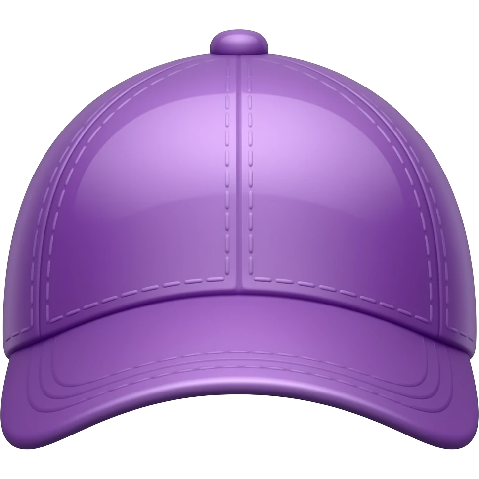 Purple cap emoji