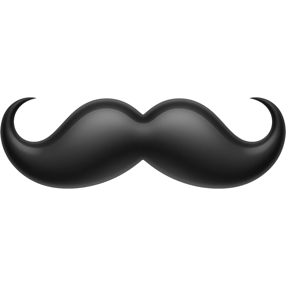 mustach emoji