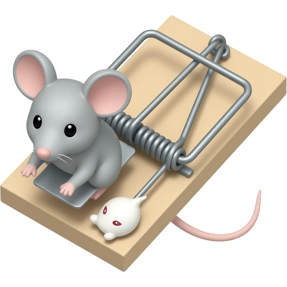 mouse trap emoji