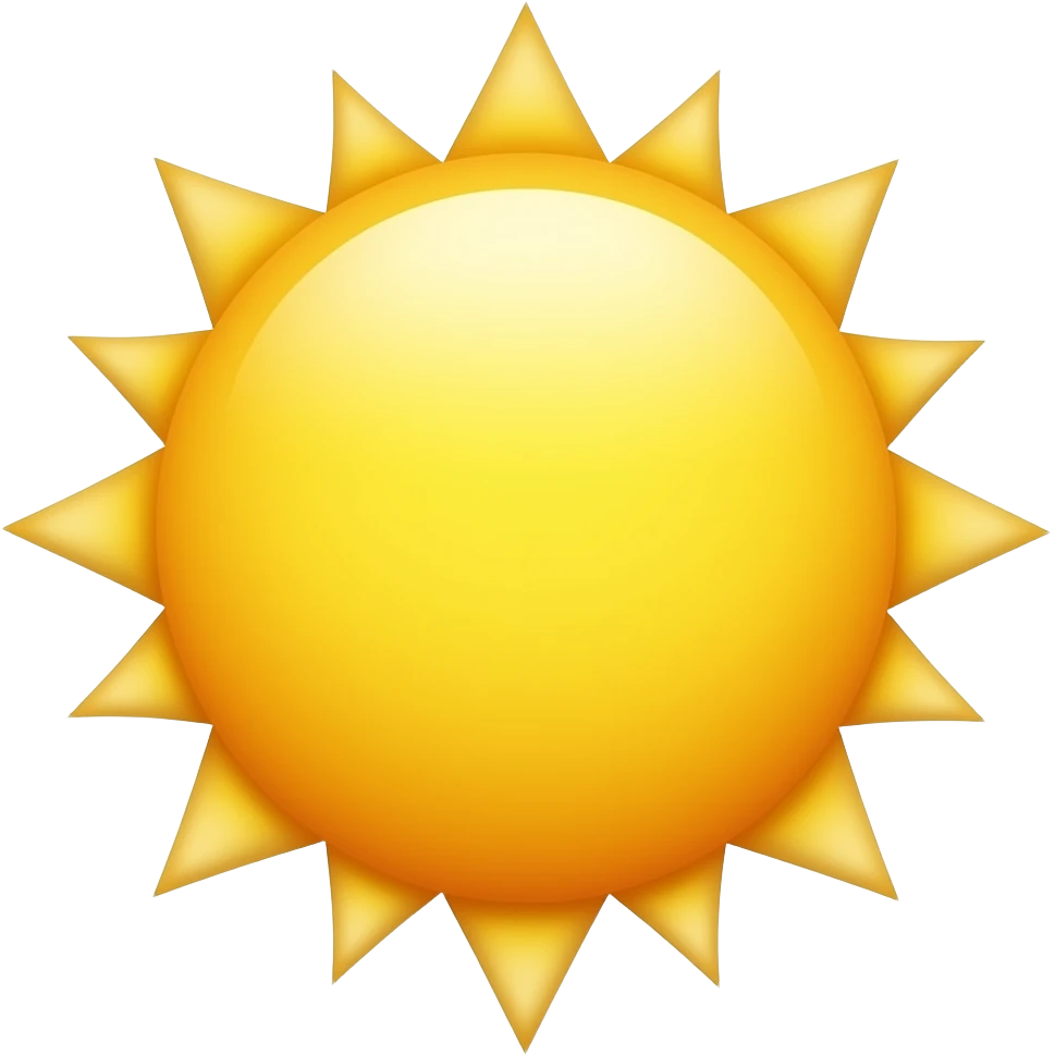sun emoji