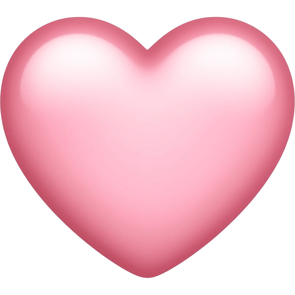 Make a light pink heart emoji so i can copy n paste it as a text emoji