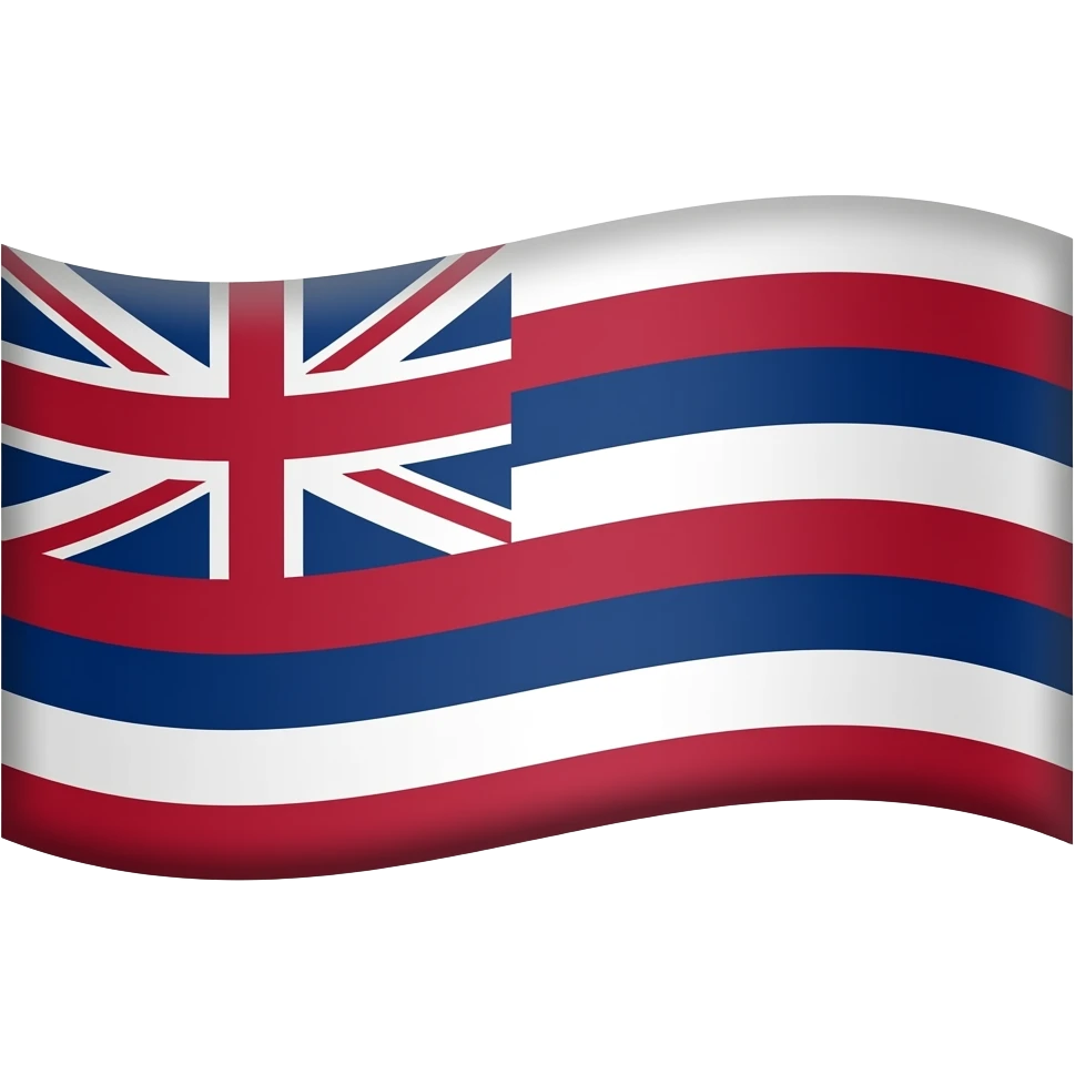 Hawaii emoji flag emoji