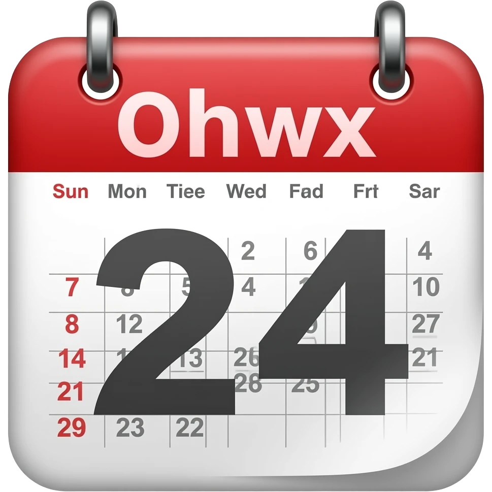 calendar emoji
