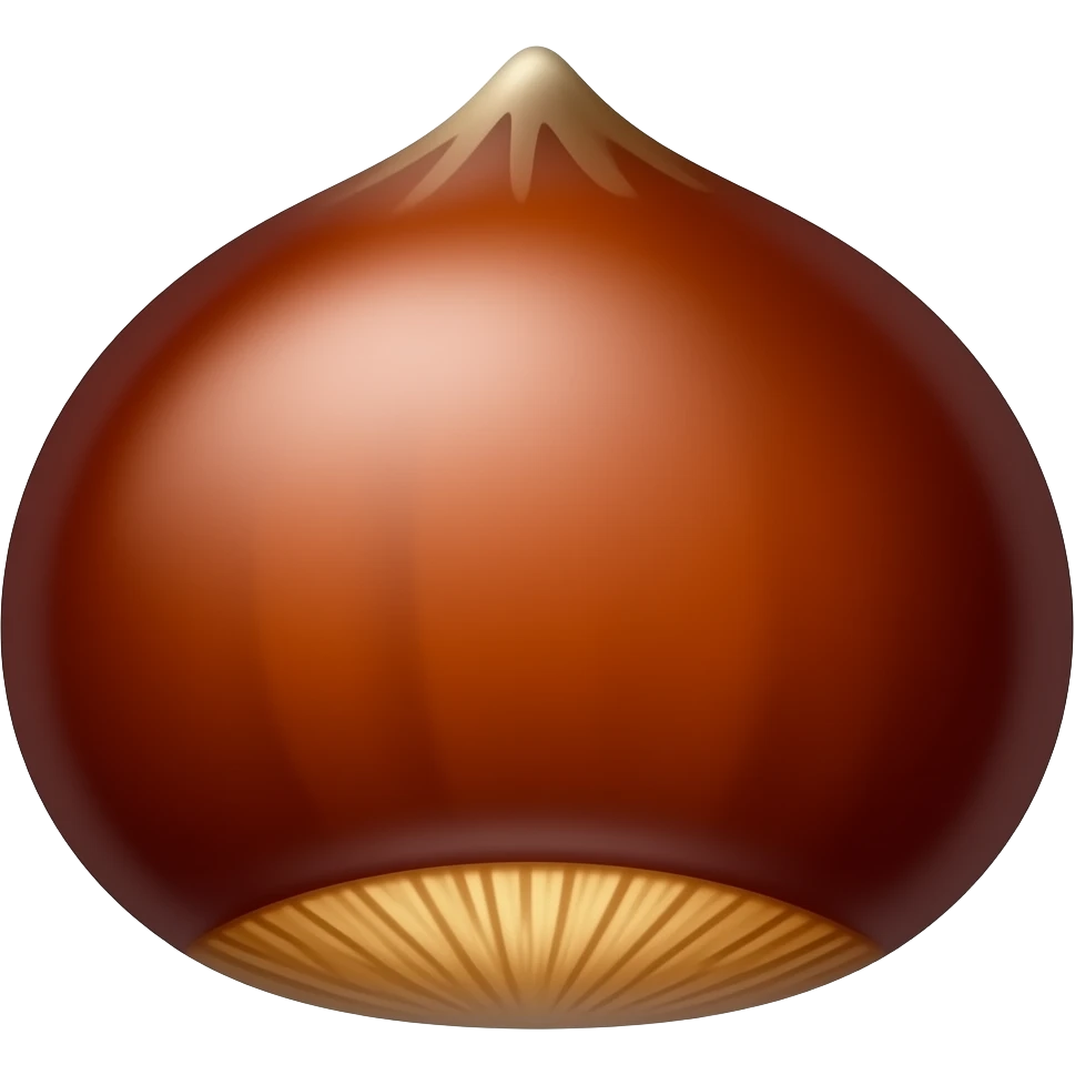 chestnut emoji